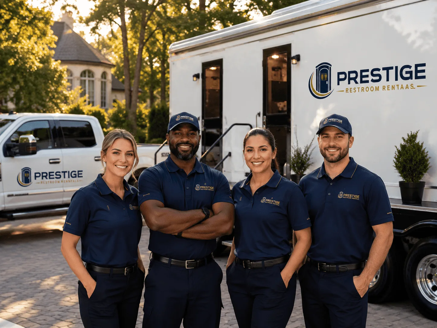 Trusted Luxury Portable Restrooms company in Caulfield, MO